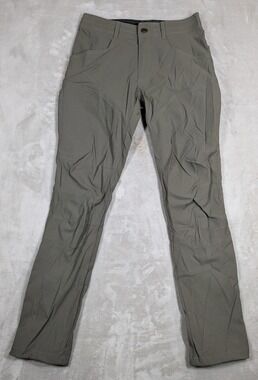 KUHL Mens Size 28x32 Deceptr Olive Green Lightweight Stretch Hiking Pants 5603